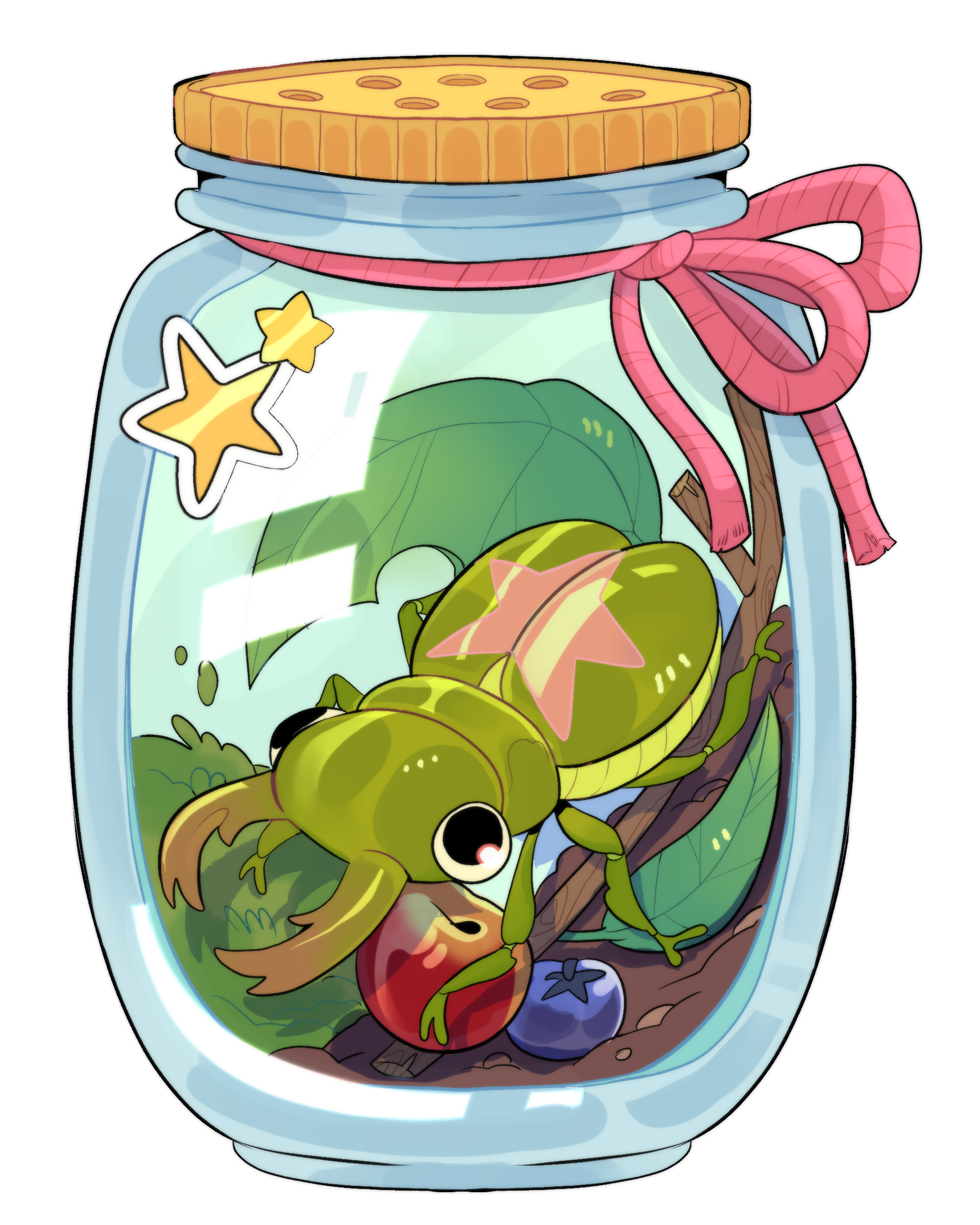 beetle in a jar