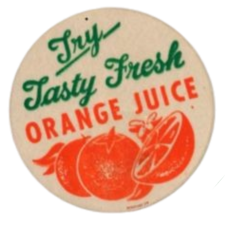 orange sticker